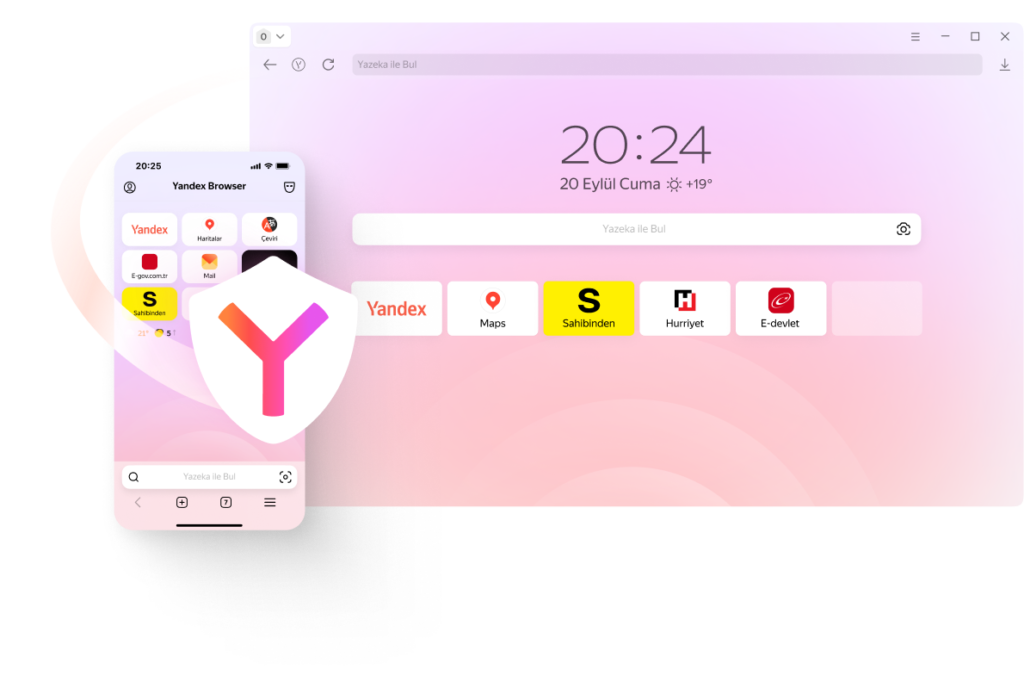 Yandex ekran görüntüsü